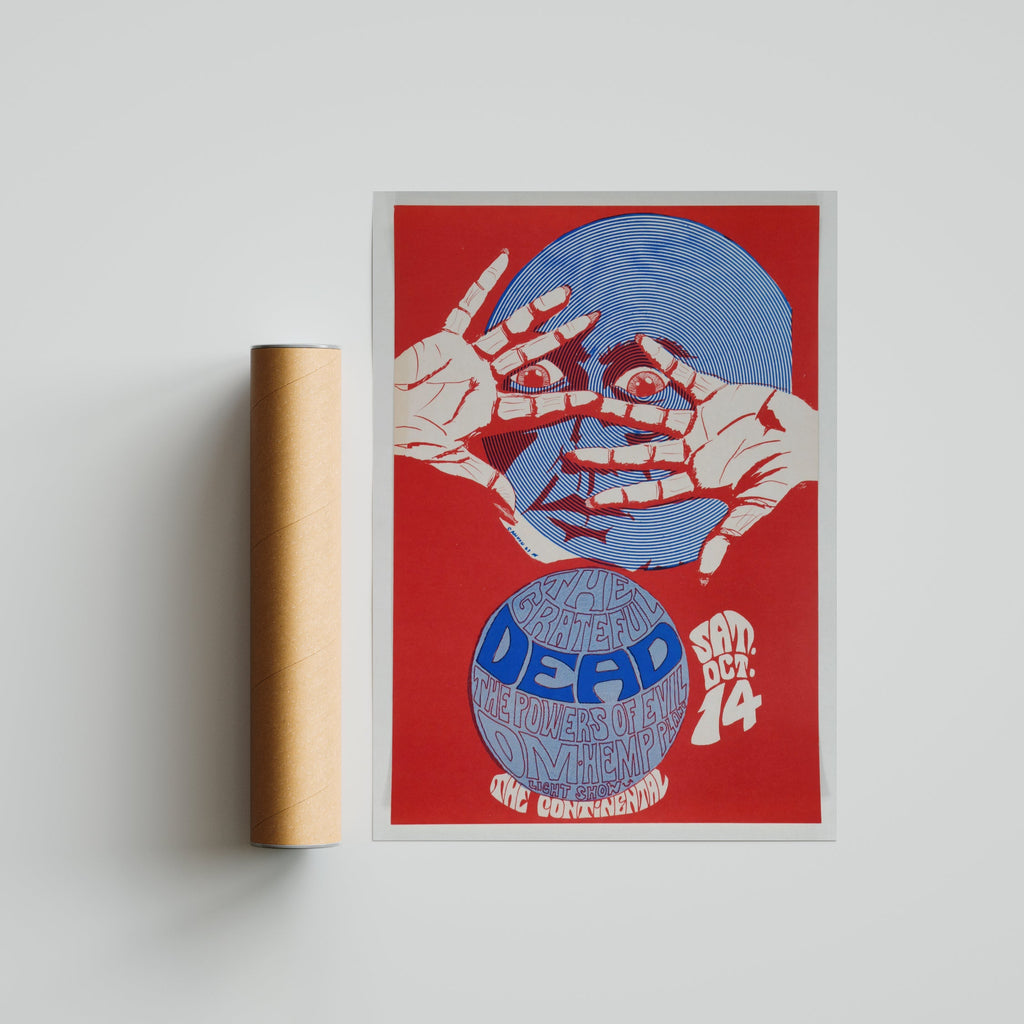 Grateful Dead - Red Hands Poster