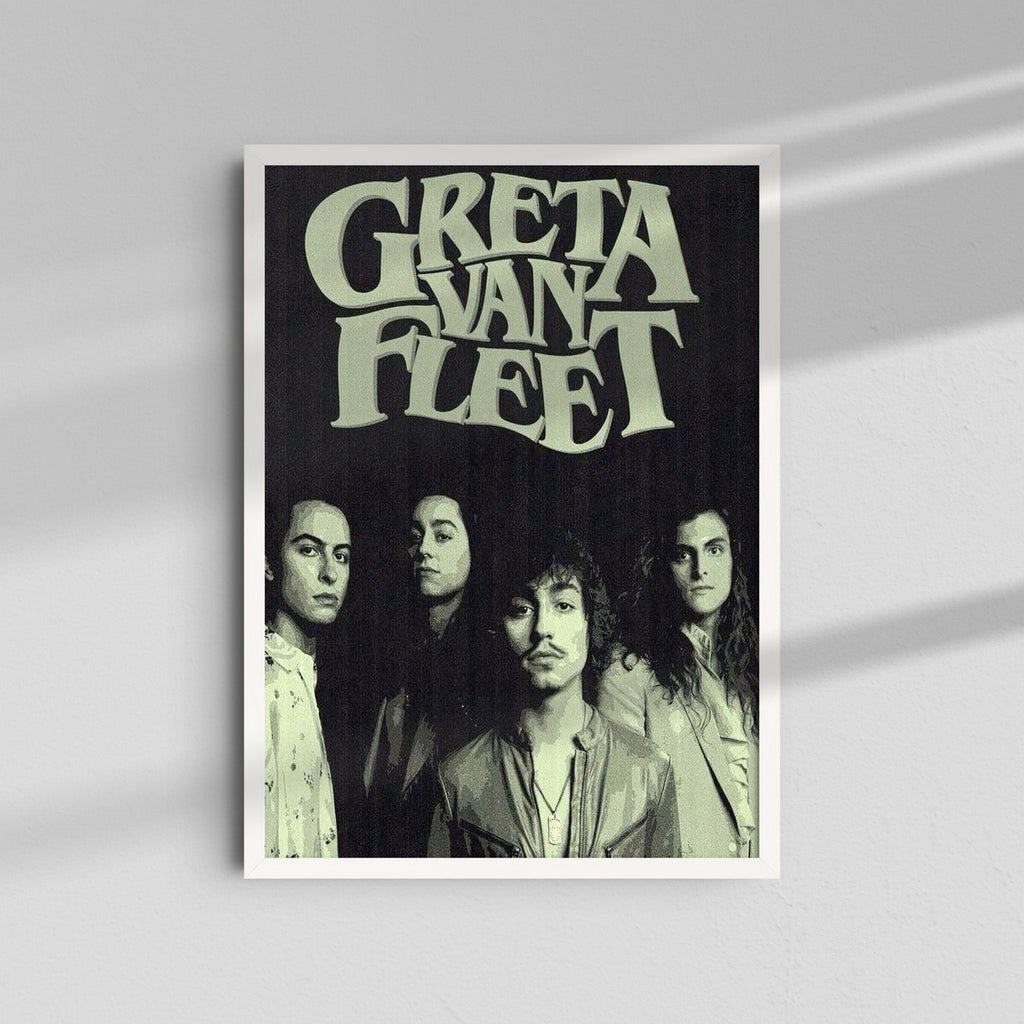 Greta Van Fleet - Black & White Portrait
