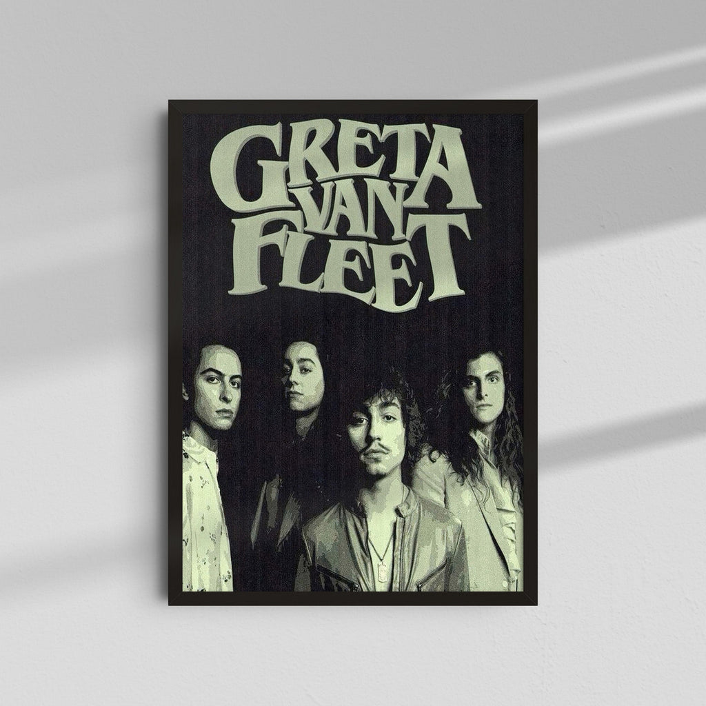 Greta Van Fleet - Black & White Portrait