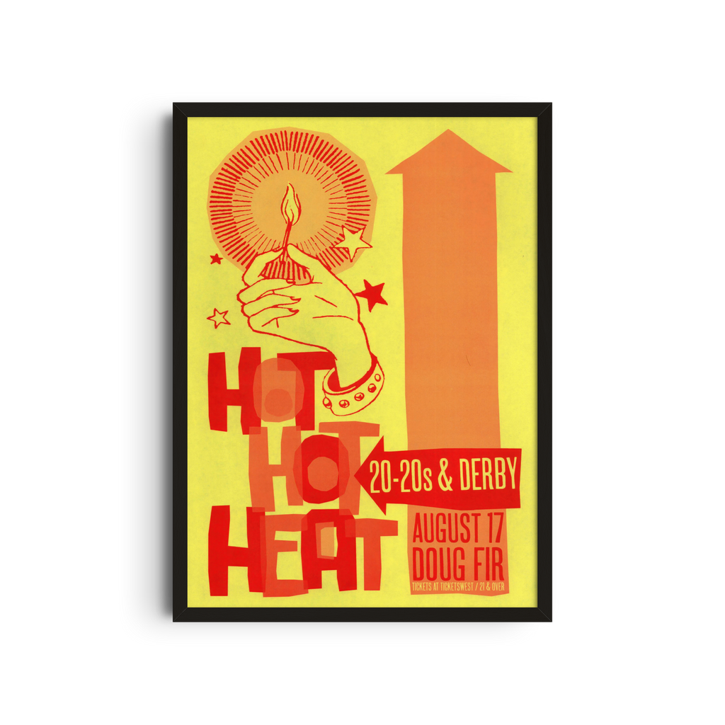 Hi To Heat - Derby Poster