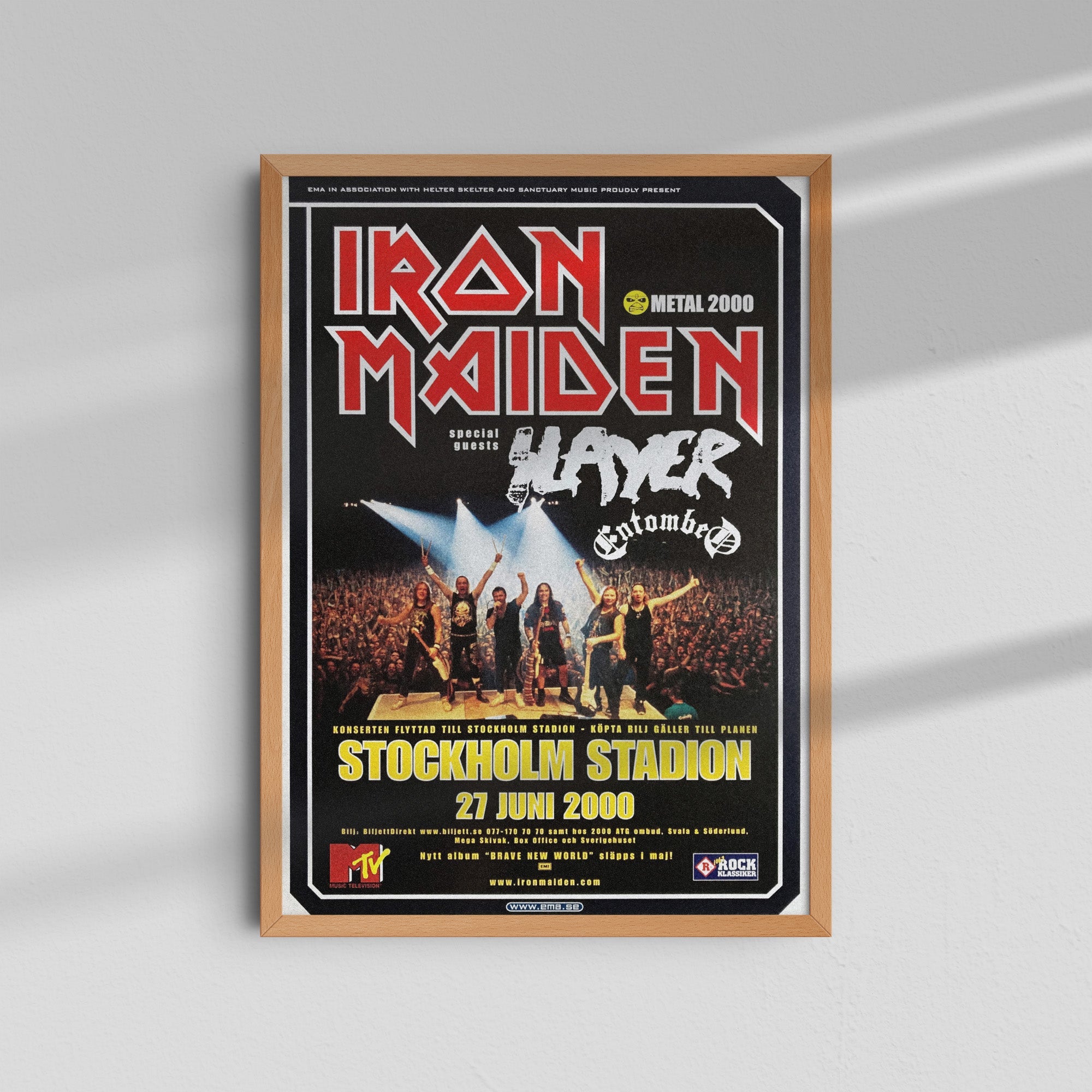 Iron Maiden - Stockholm Stadion 2000