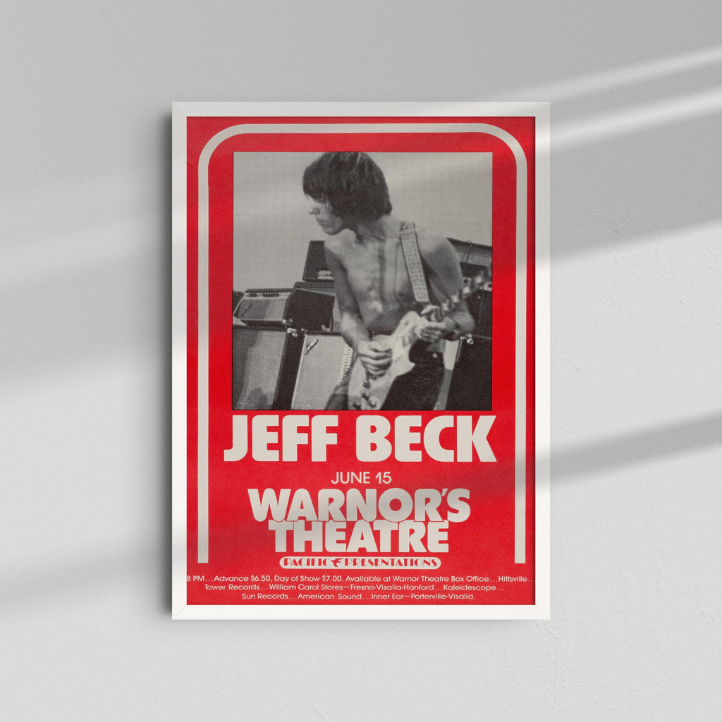 Jeff Beck - Warfield Theatre