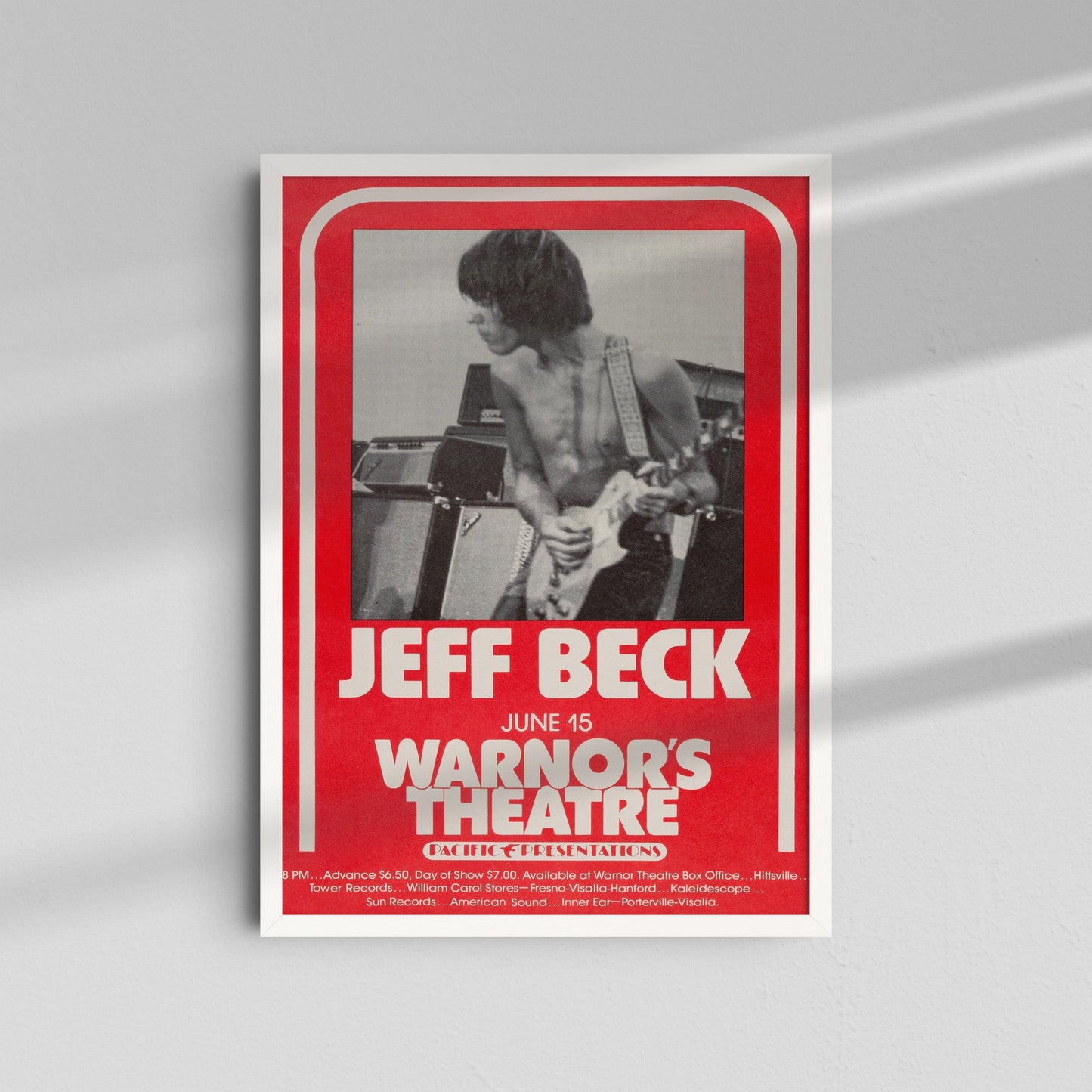 Jeff Beck - Warfield Theatre