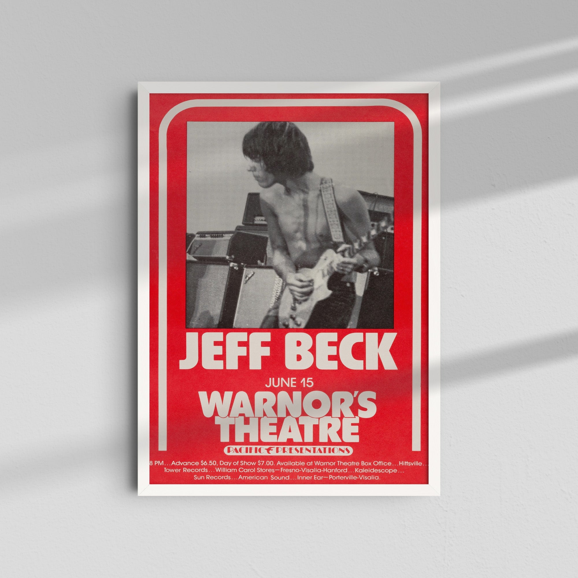 Jeff Beck - Warfield Theatre