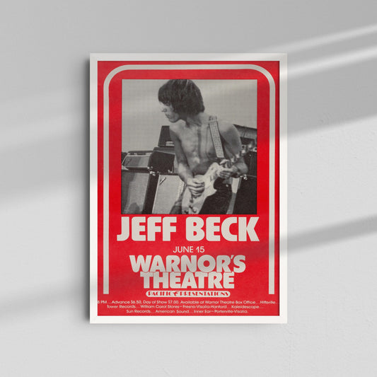 Jeff Beck - Warfield Theatre