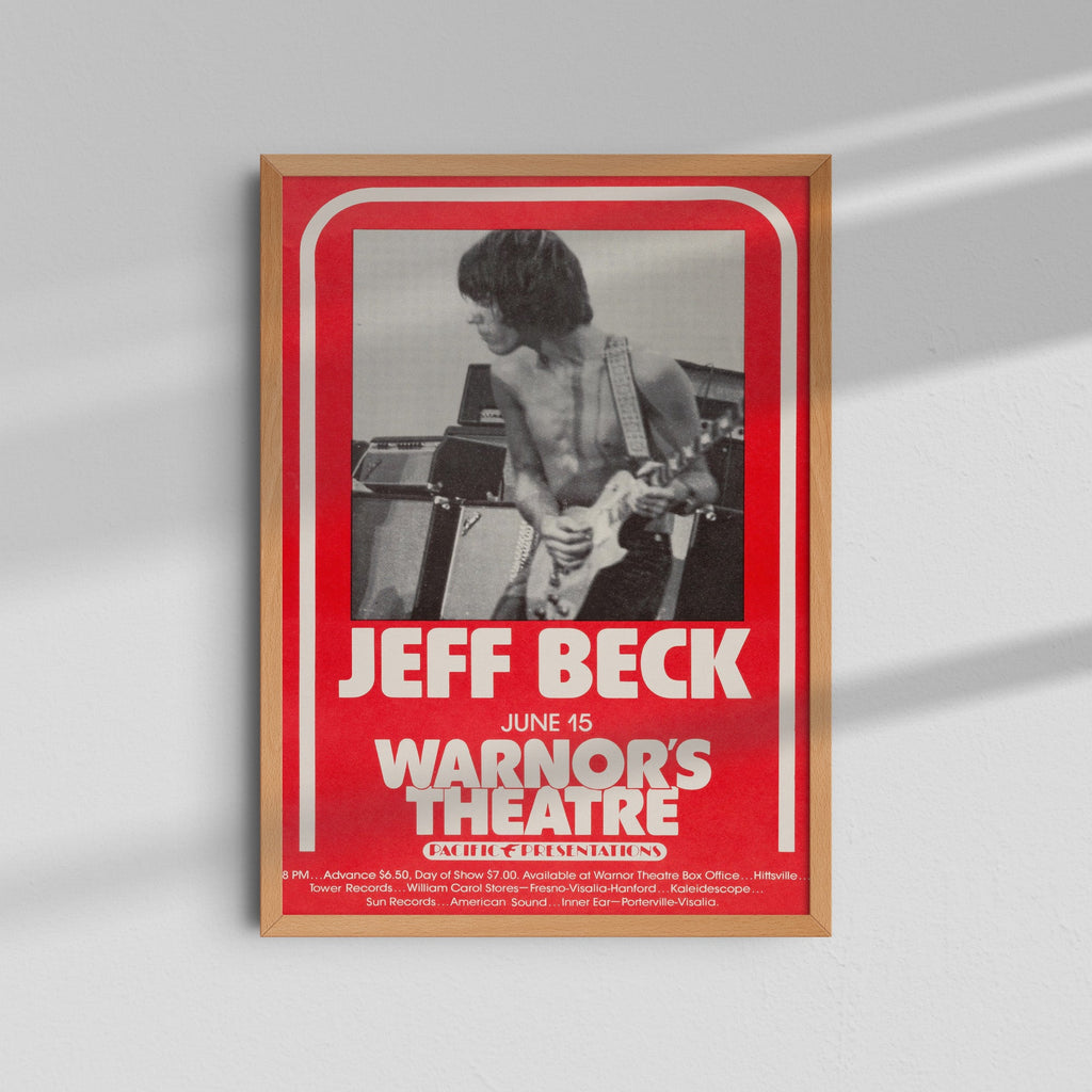 Jeff Beck - Warfield Theatre