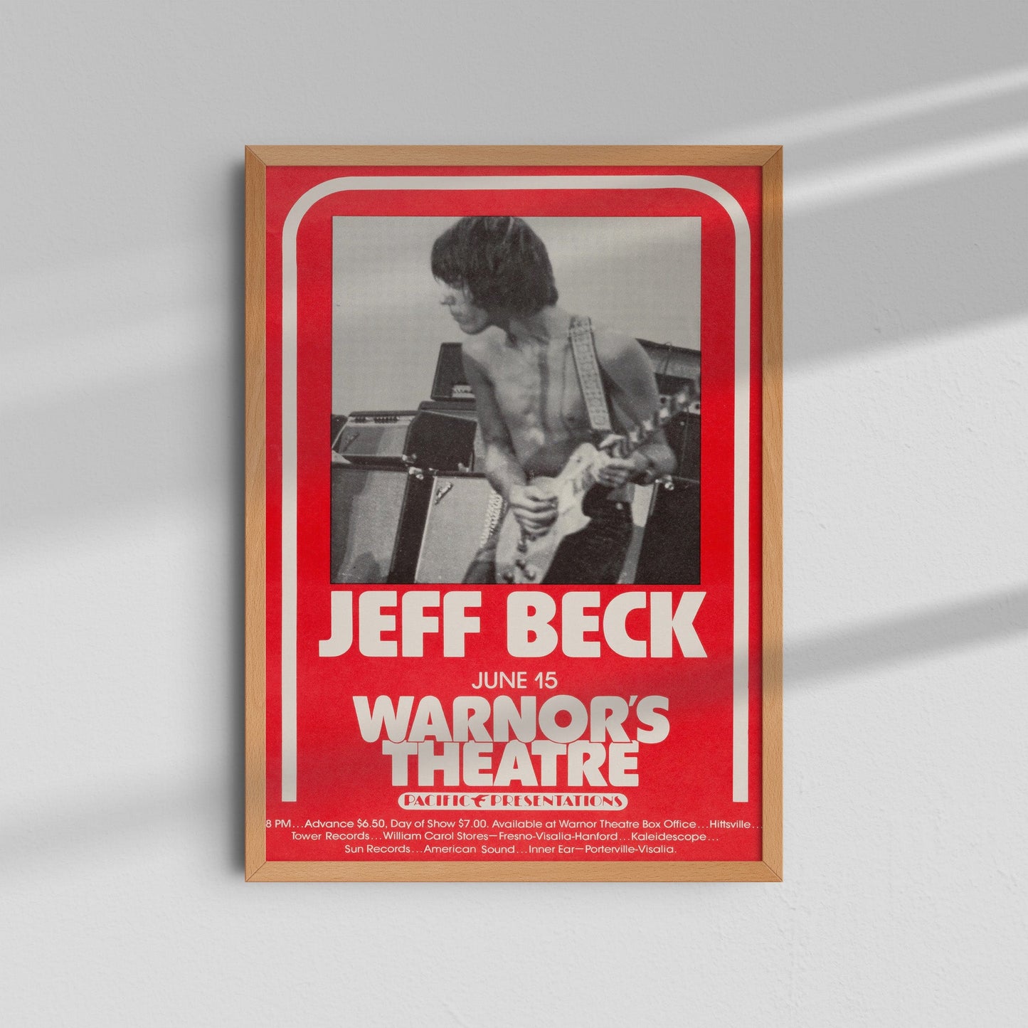 Jeff Beck - Warfield Theatre