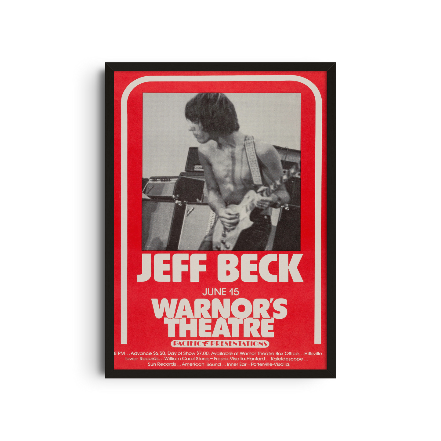 Jeff Beck - Warfield Theatre