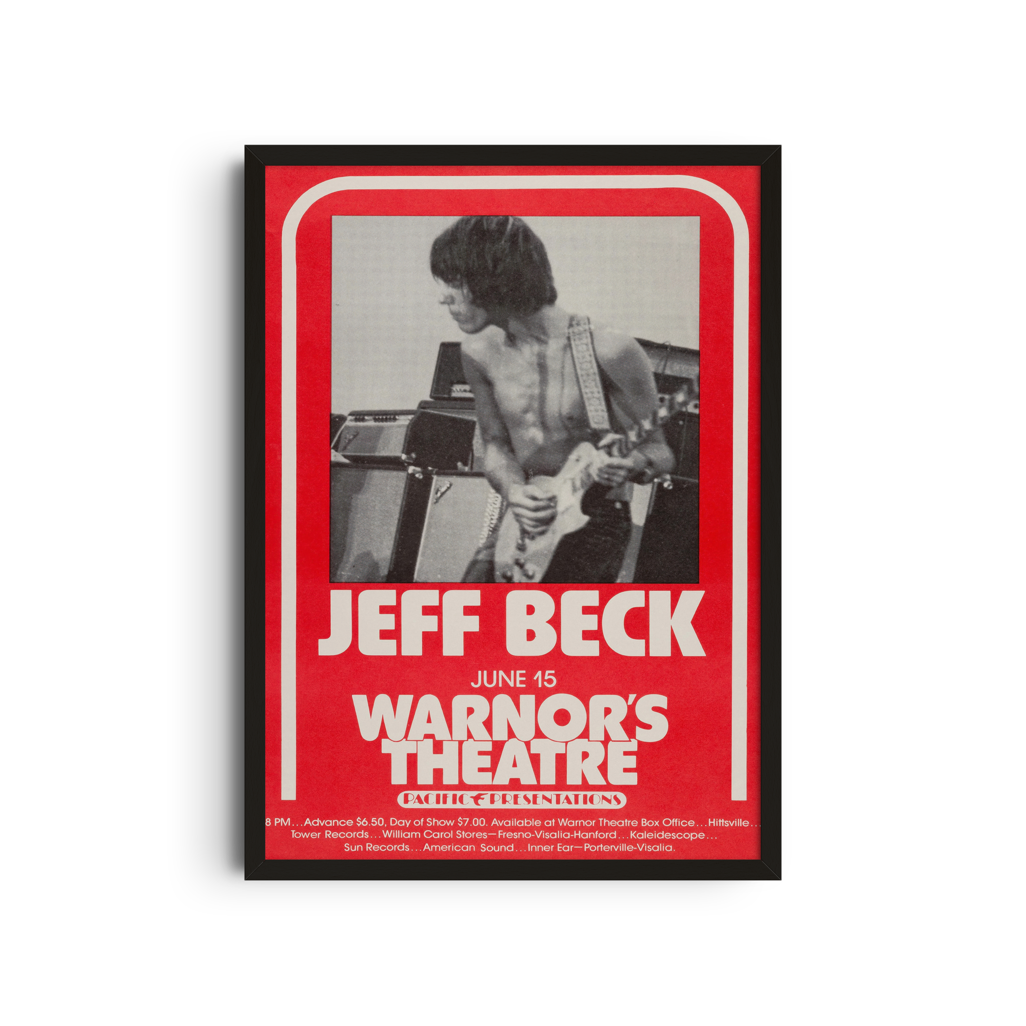 Jeff Beck - Warfield Theatre