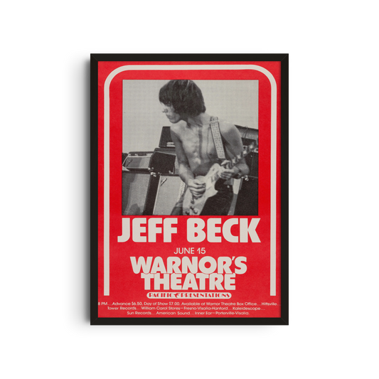 Jeff Beck - Warfield Theatre