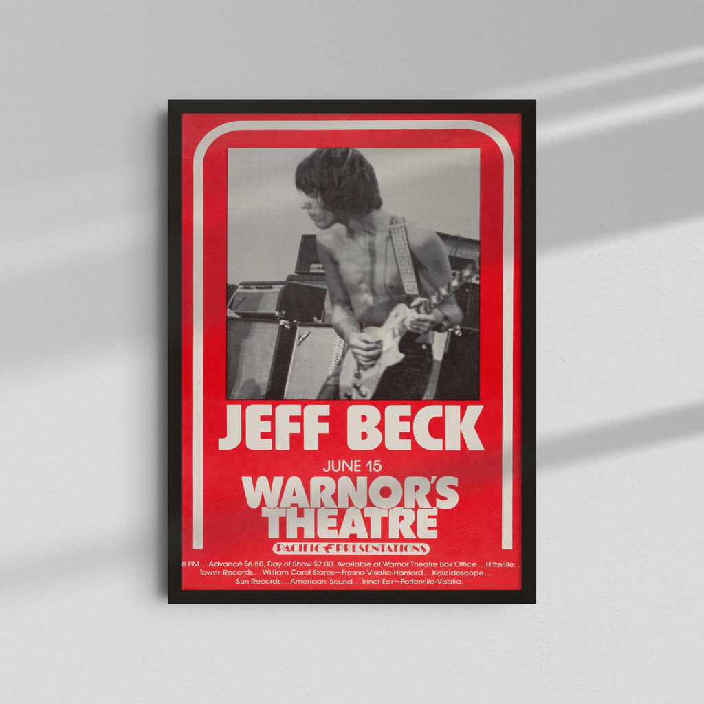 Jeff Beck - Warfield Theatre