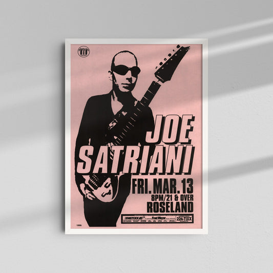 Joe Satriani - Roseland Poster
