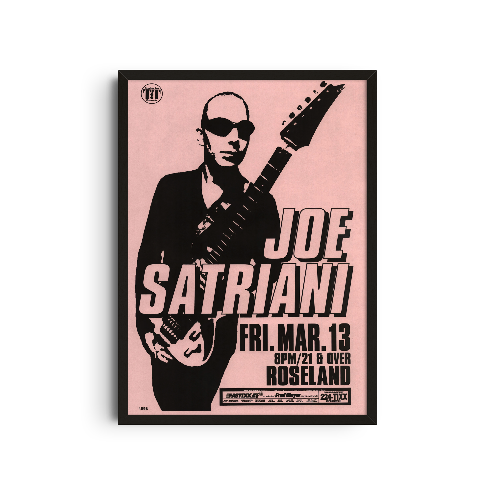 Joe Satriani - Roseland Poster