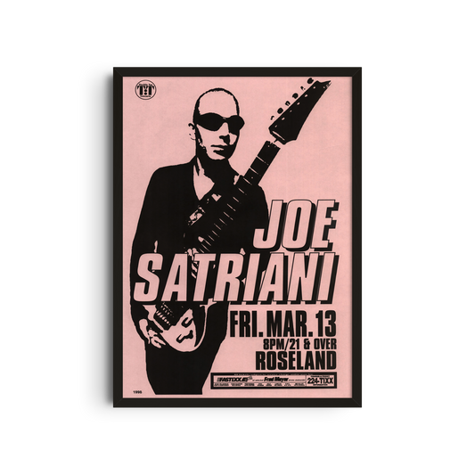 Joe Satriani - Roseland Poster