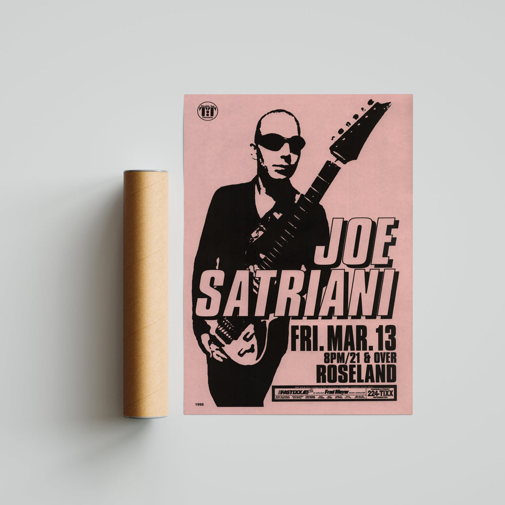 Joe Satriani - Roseland Poster