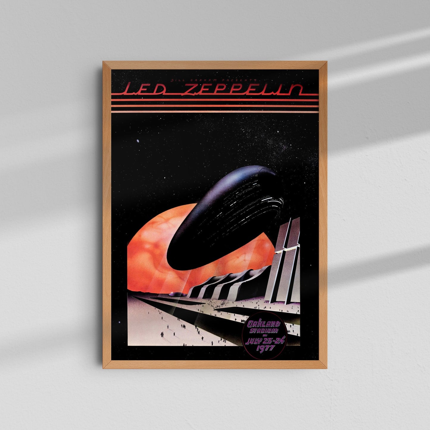 Led Zeppelin - Tour Poster Zeppelin