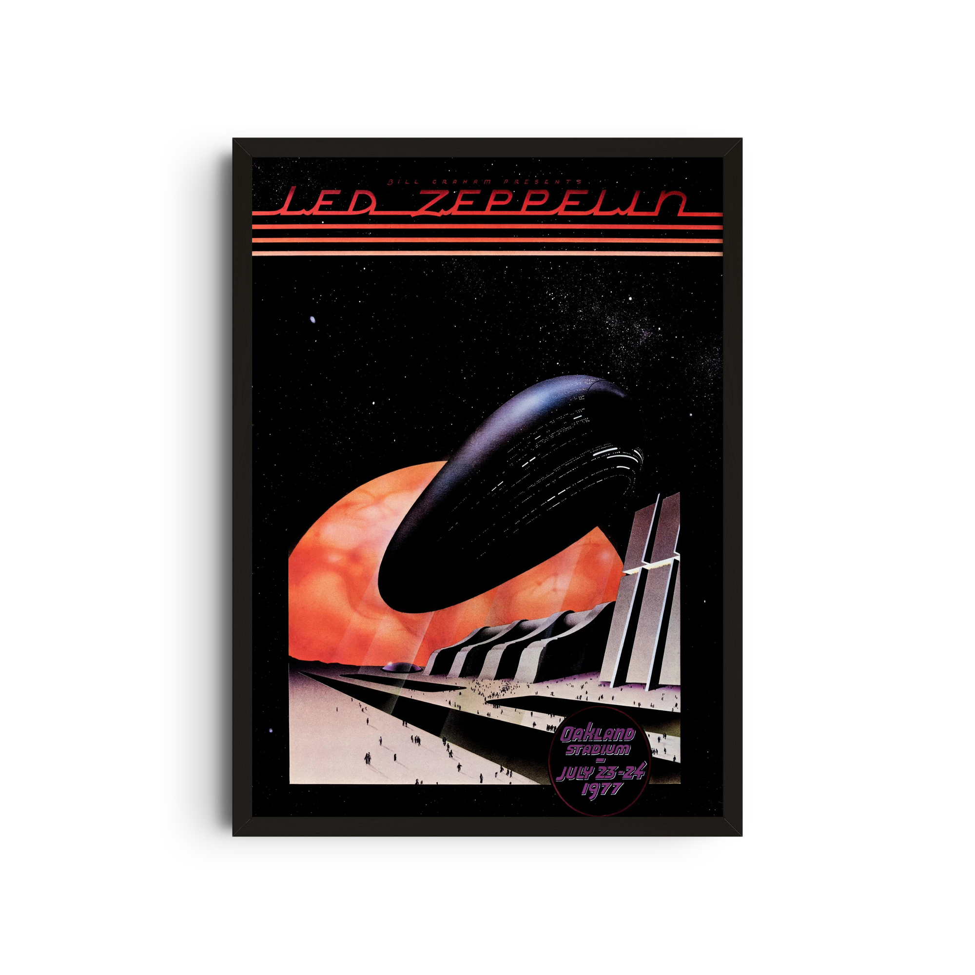Led Zeppelin - Tour Poster Zeppelin