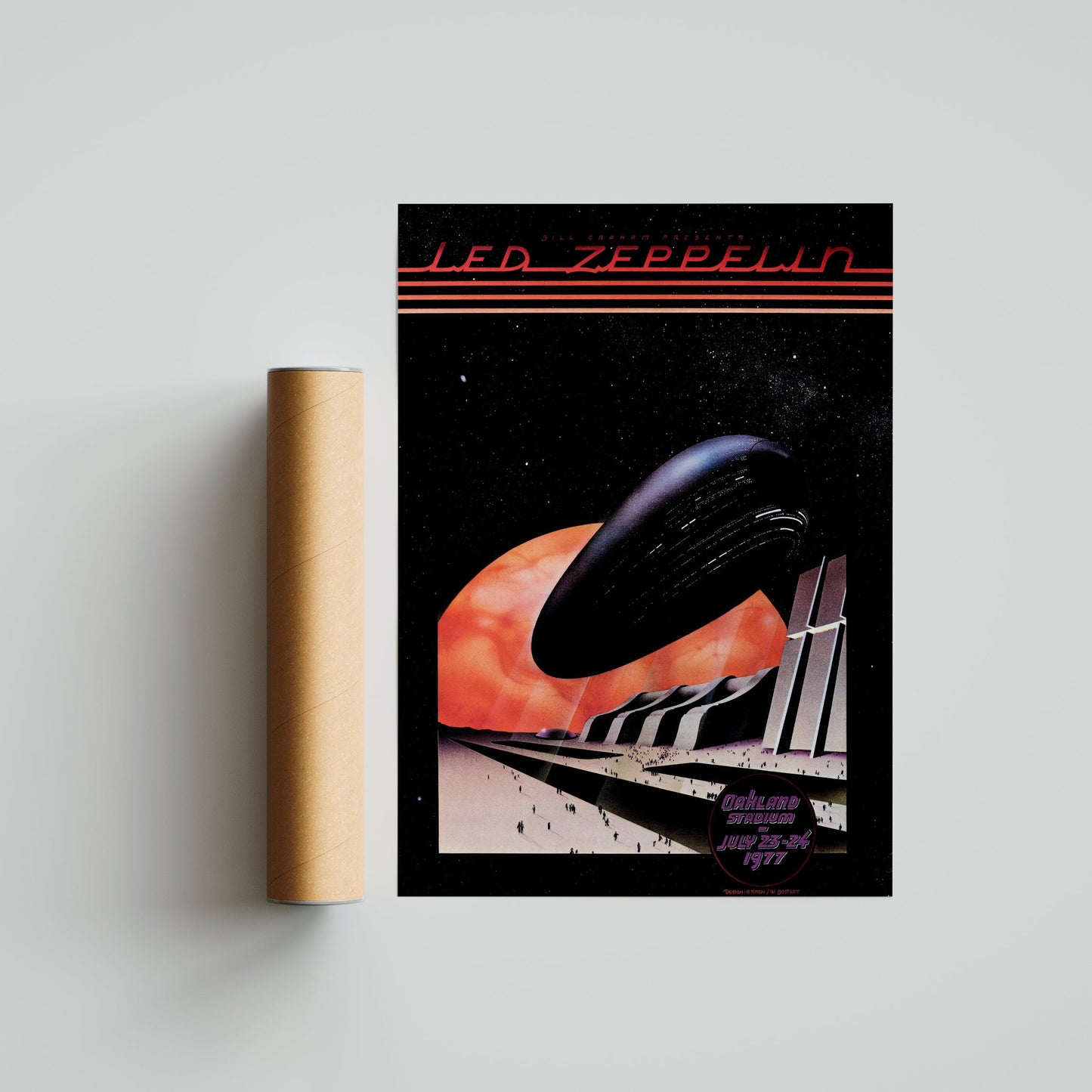 Led Zeppelin - Tour Poster Zeppelin