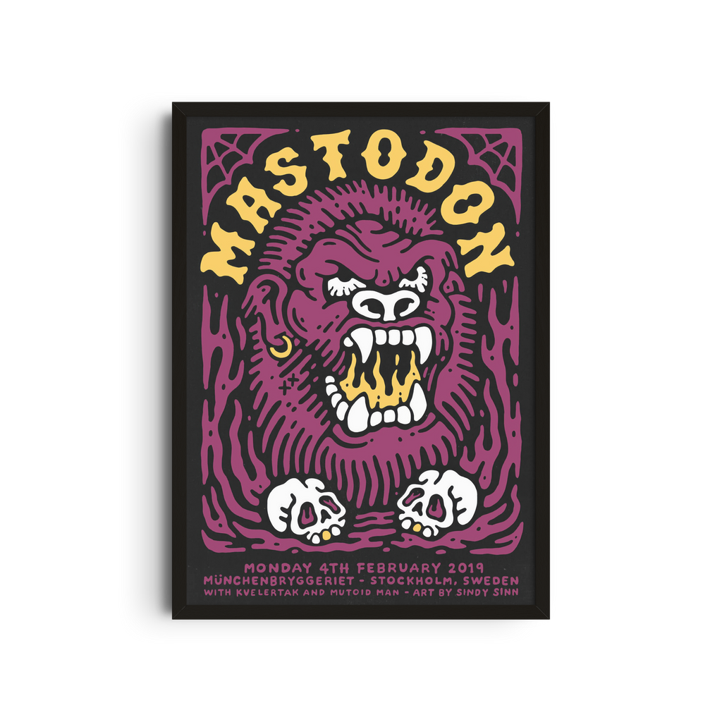 Mastodon - Comic Caracter