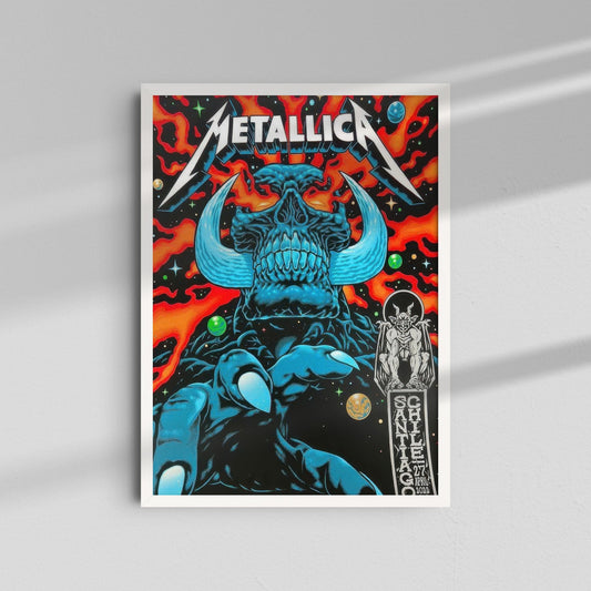 Metallica - Blue Skull