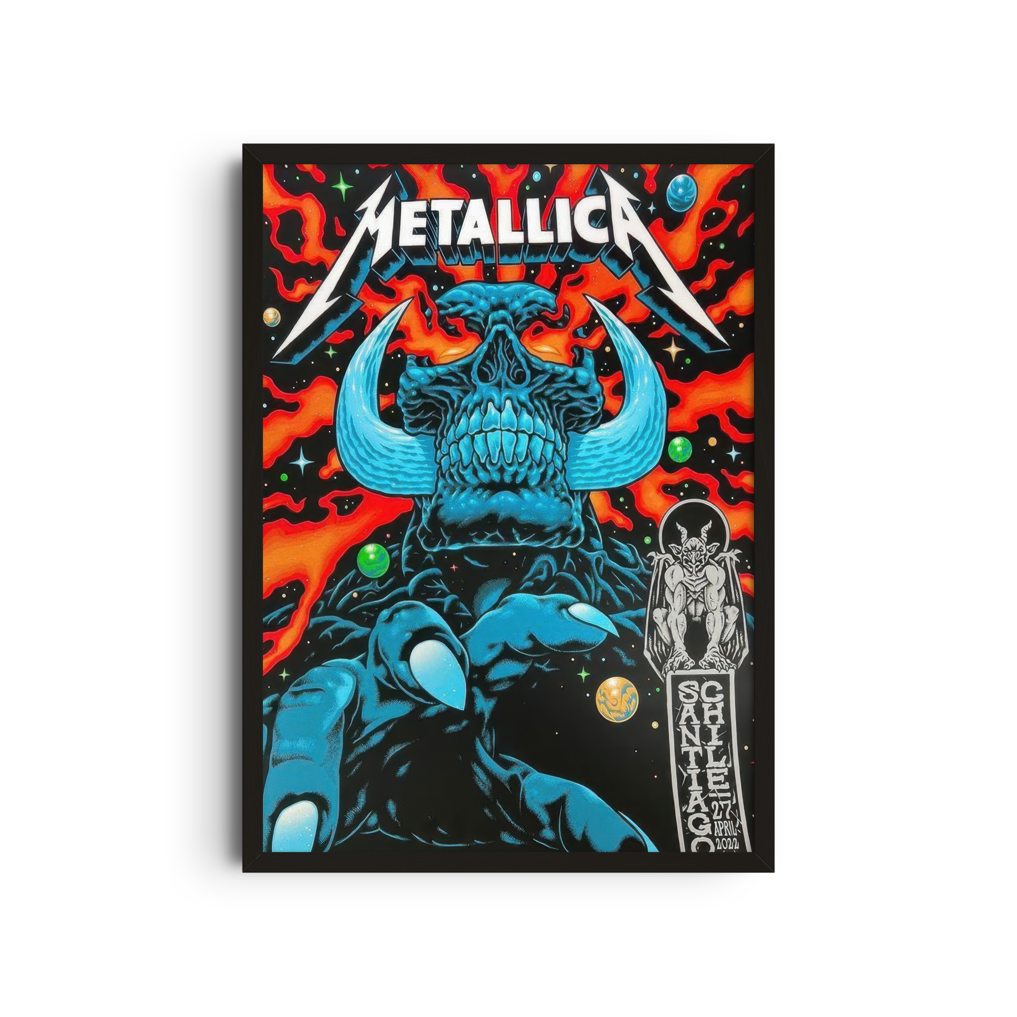 Metallica - Blue Skull