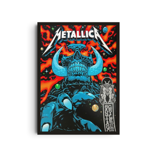 Metallica - Blue Skull