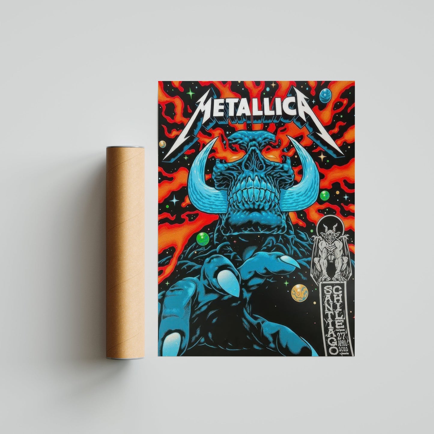Metallica - Blue Skull