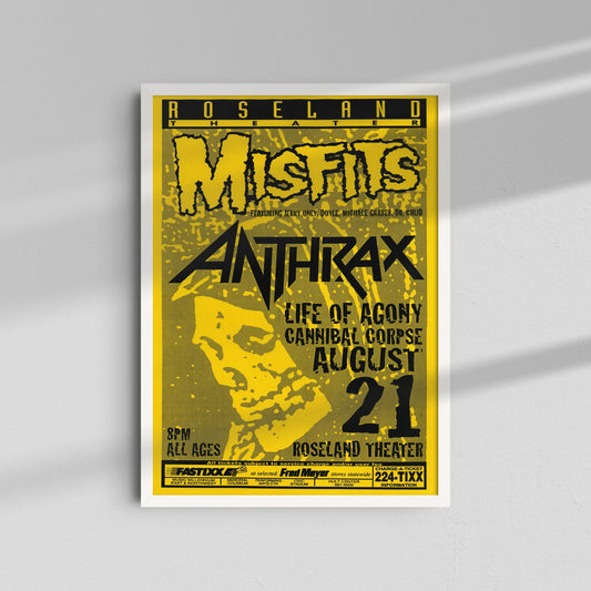Misfits & Anthrax - August Show