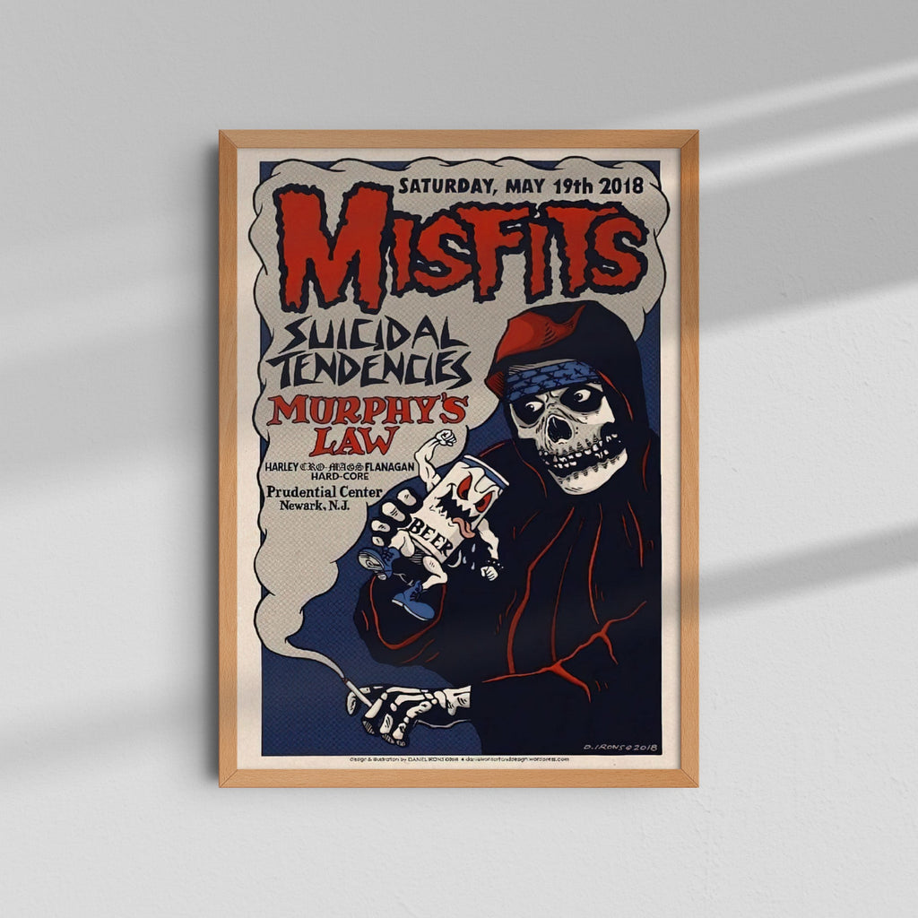 Misfits - Skeleton & Roses