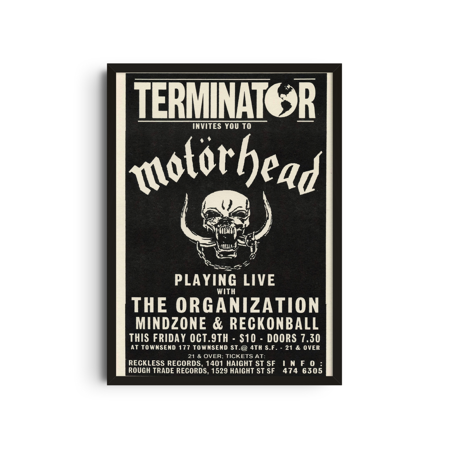 Motorhead - Terminator Tour