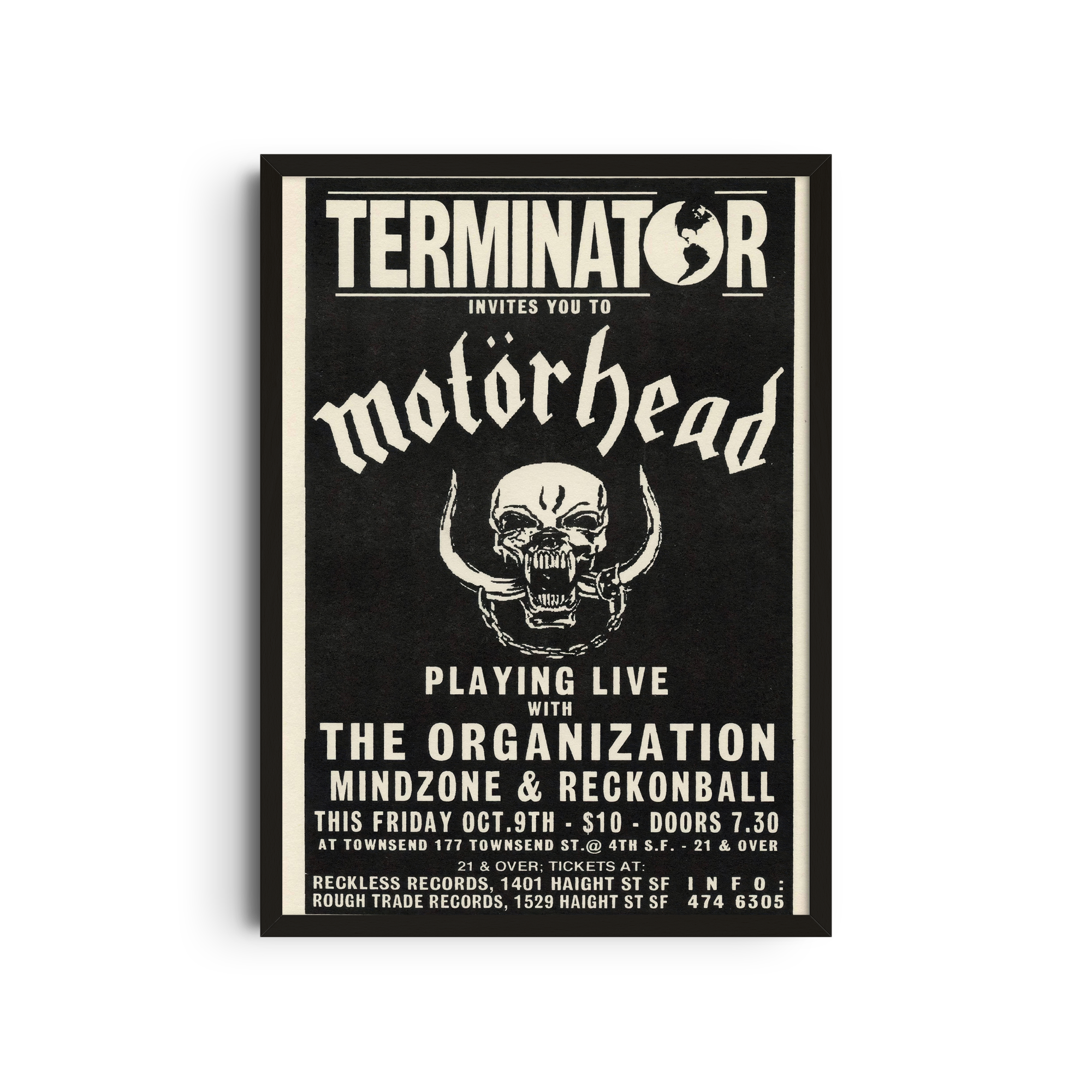 Motorhead - Terminator Tour