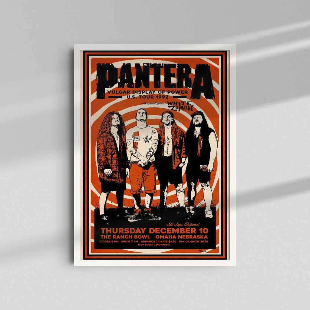 Pantera – December 10th Show Poster