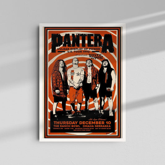 Pantera – December 10th Show Poster