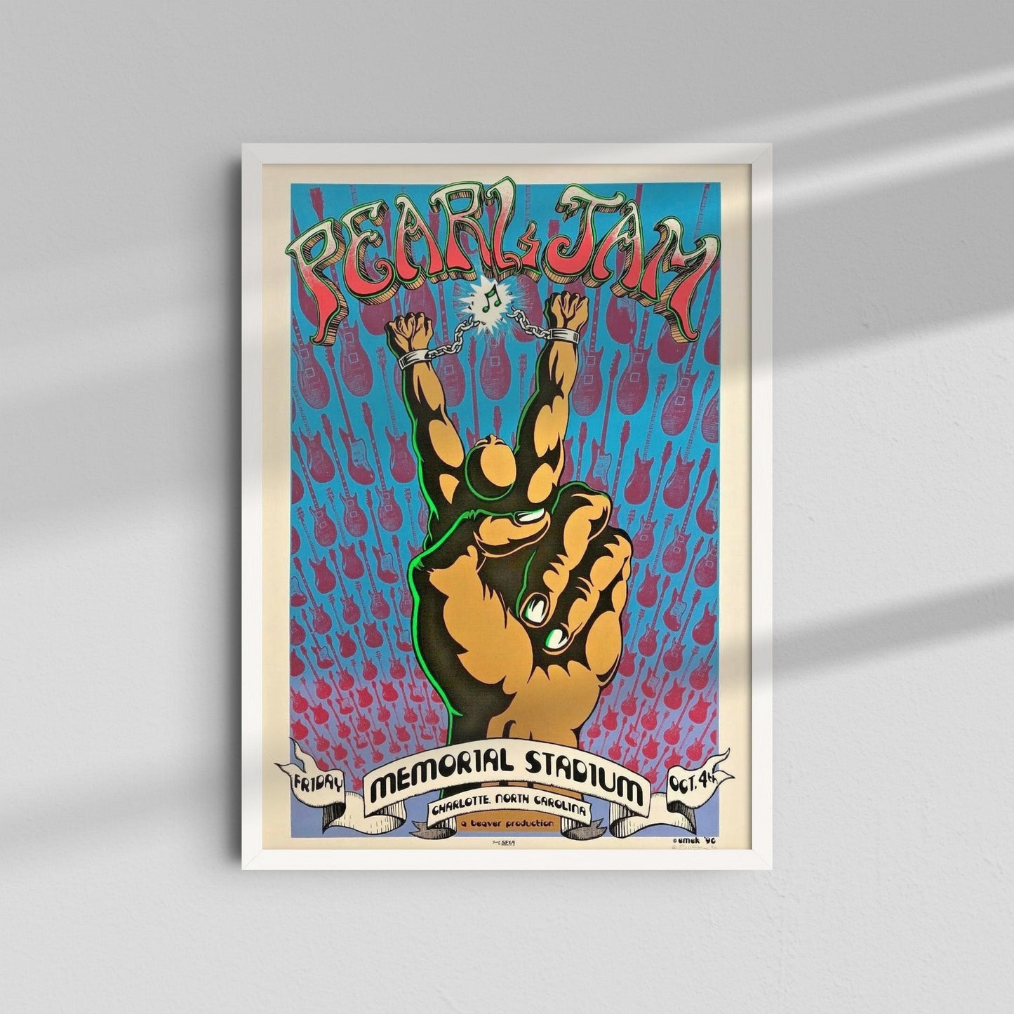 Pearl Jam – Hand Peace Sign Poster