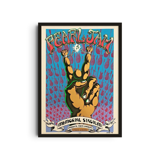 Pearl Jam – Hand Peace Sign Poster