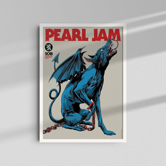 Pearl Jam – Blue Dog Design