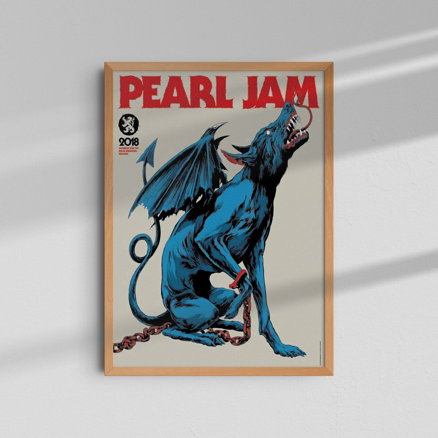 Pearl Jam – Blue Dog Design