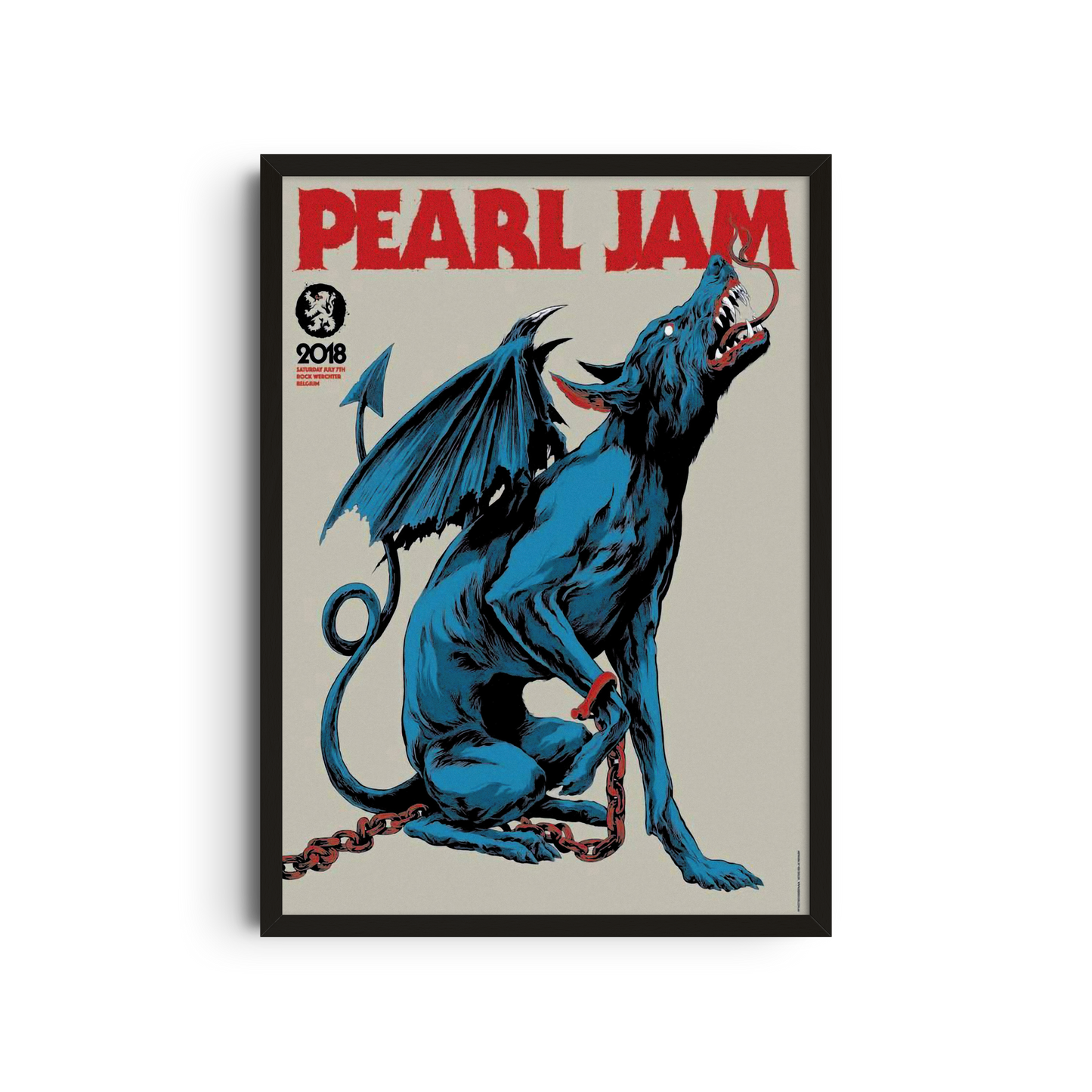 Pearl Jam – Blue Dog Design