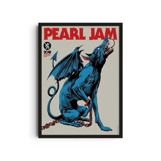 Pearl Jam – Blue Dog Design
