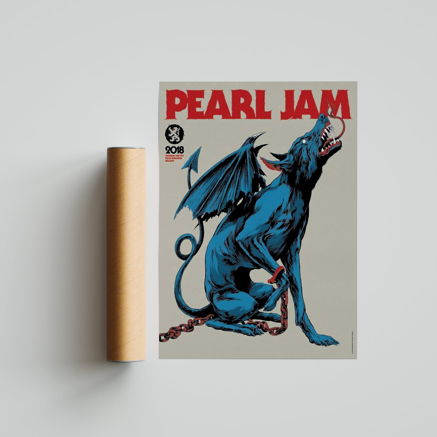 Pearl Jam – Blue Dog Design