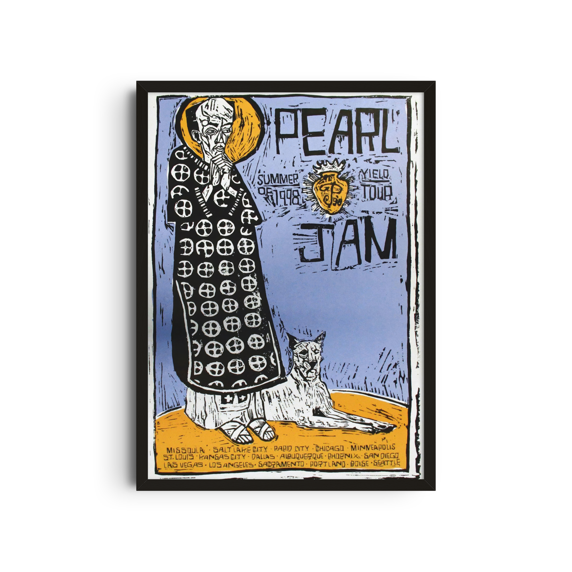 Pearl Jam – Saint Figure Illustration