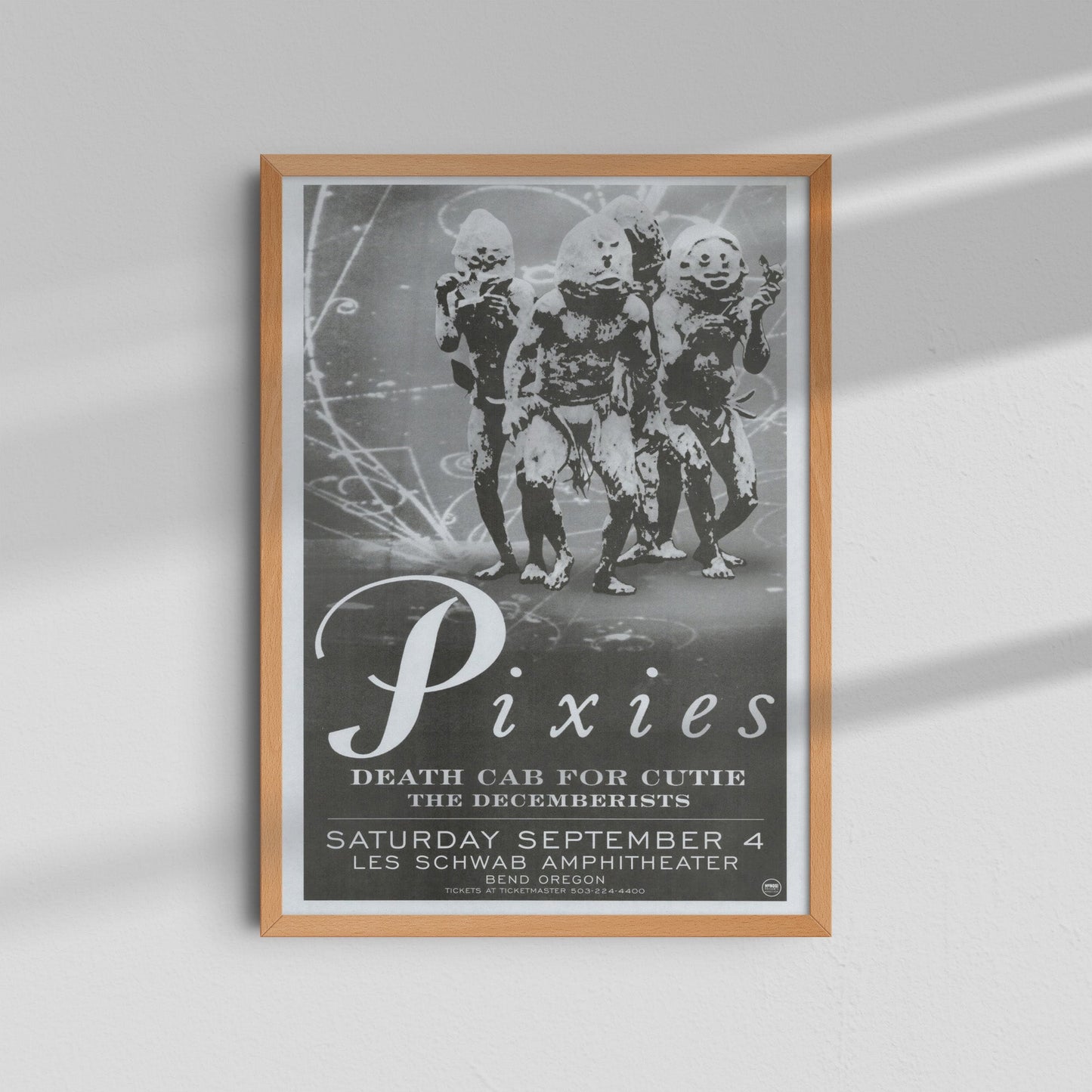 Pixies – Death Cab Poster
