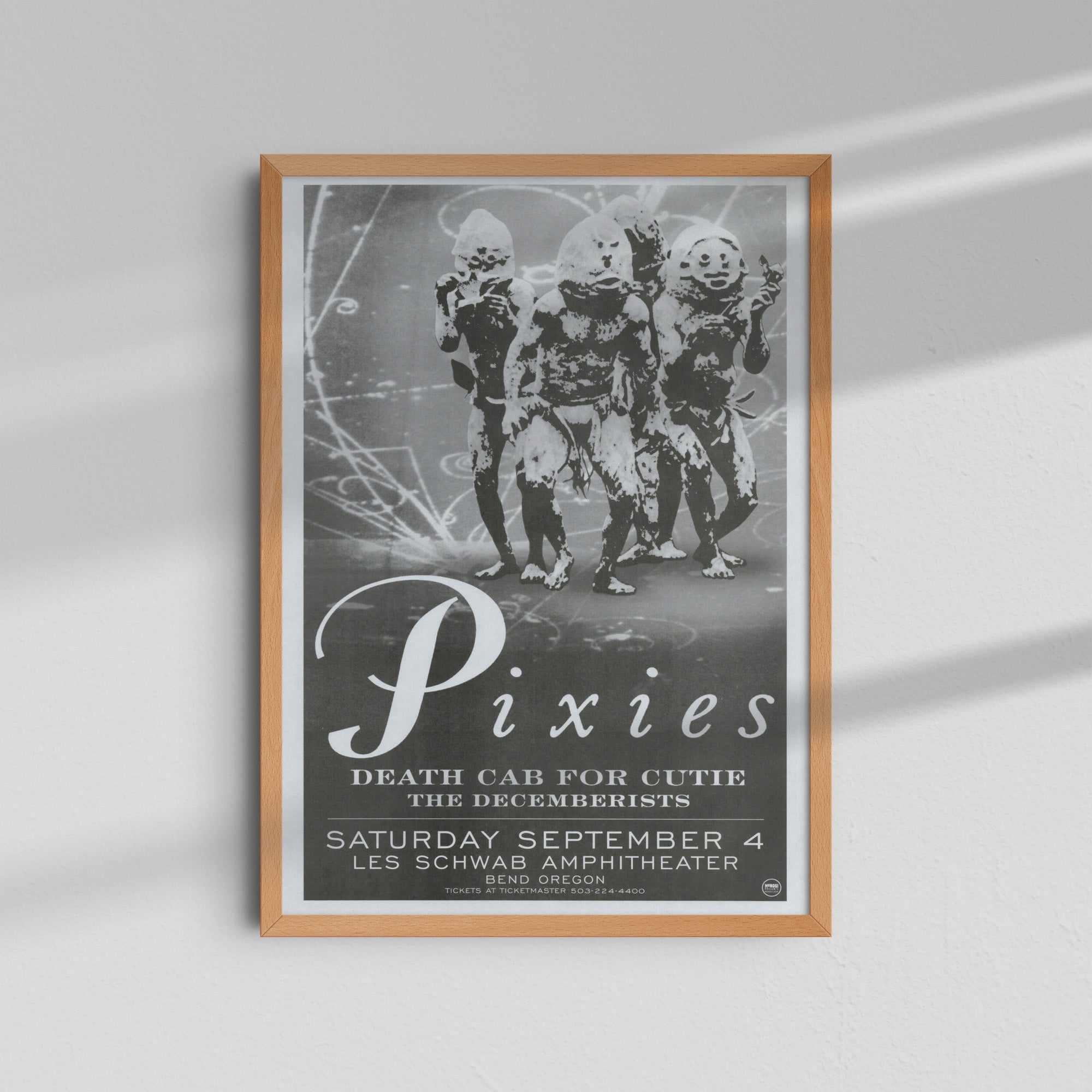 Pixies – Death Cab Poster