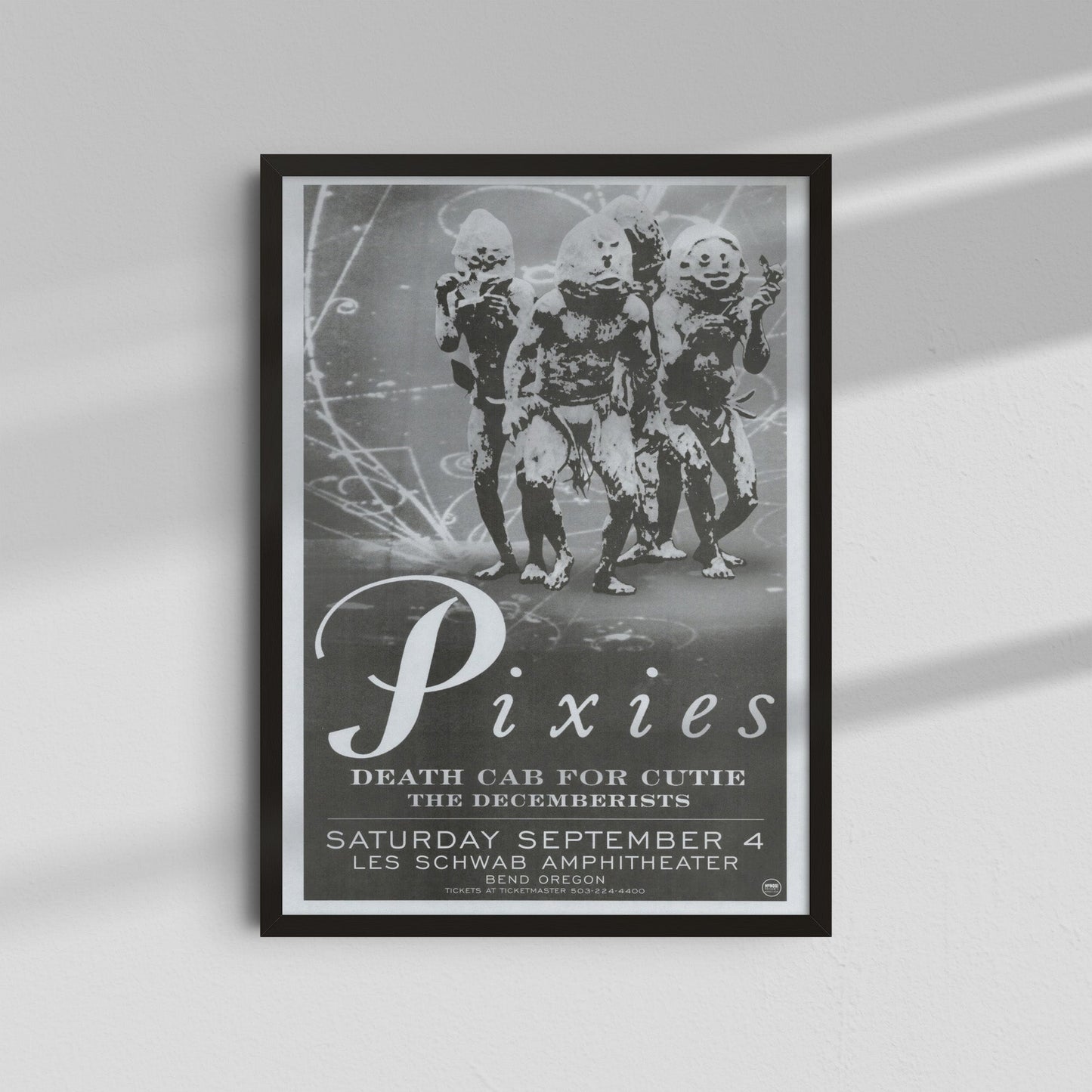 Pixies – Death Cab Poster