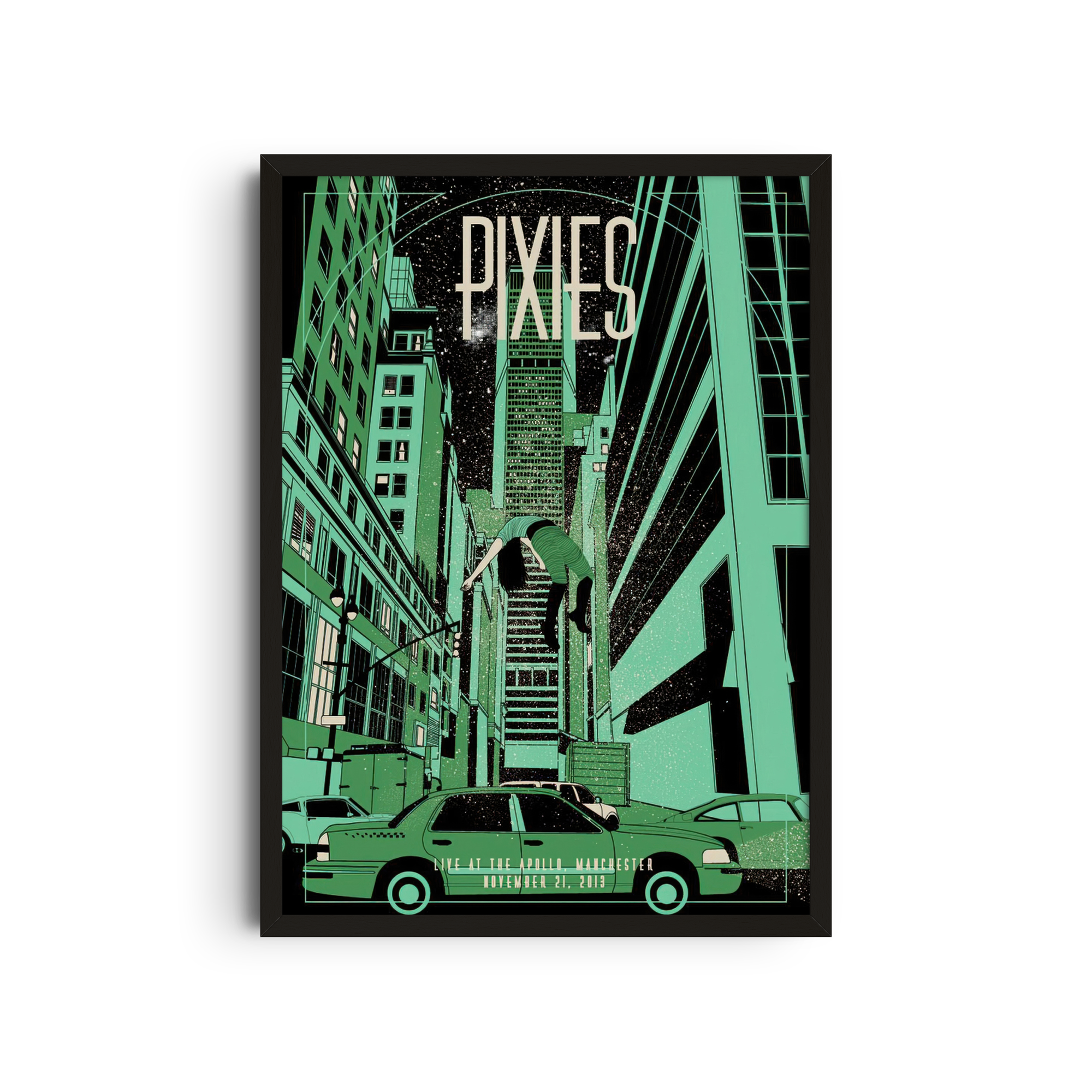Pixies – Cityscape Graphic Poster
