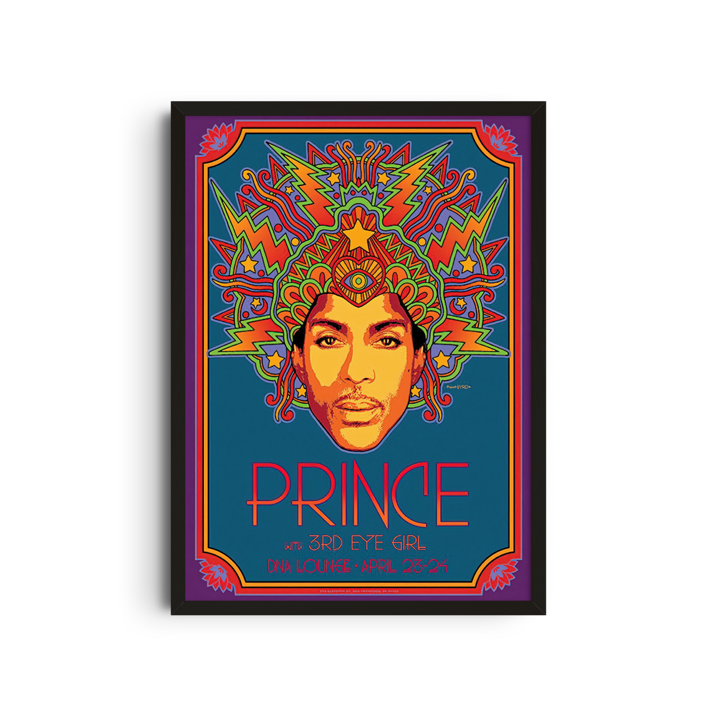 Prince – Psychedelic Art Design