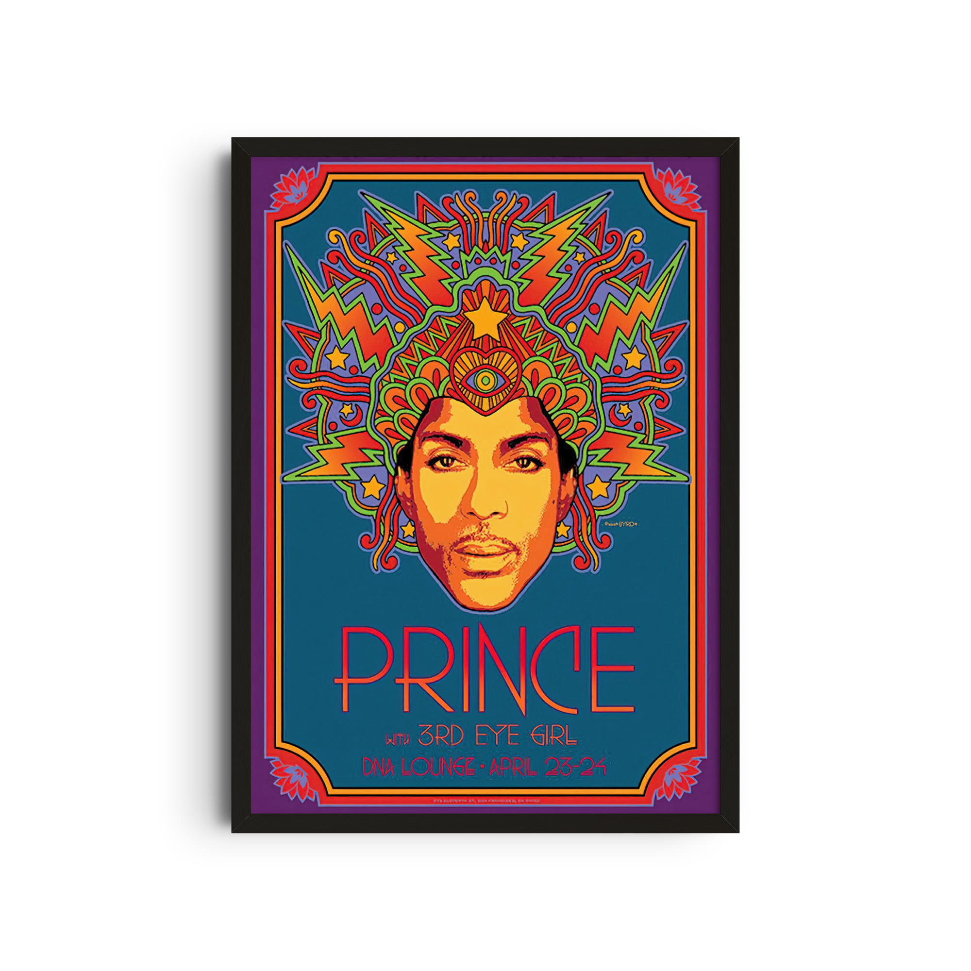 Prince – Psychedelic Art Design