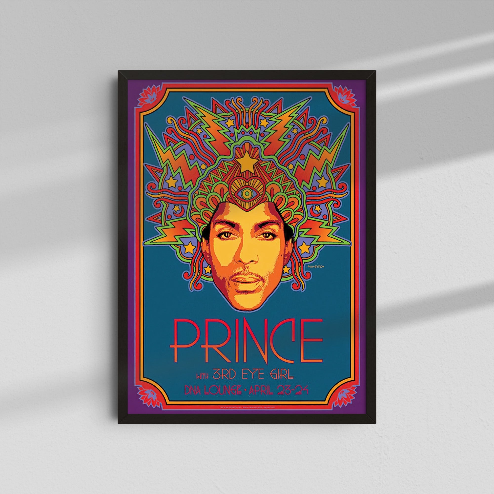 Prince – Psychedelic Art Design
