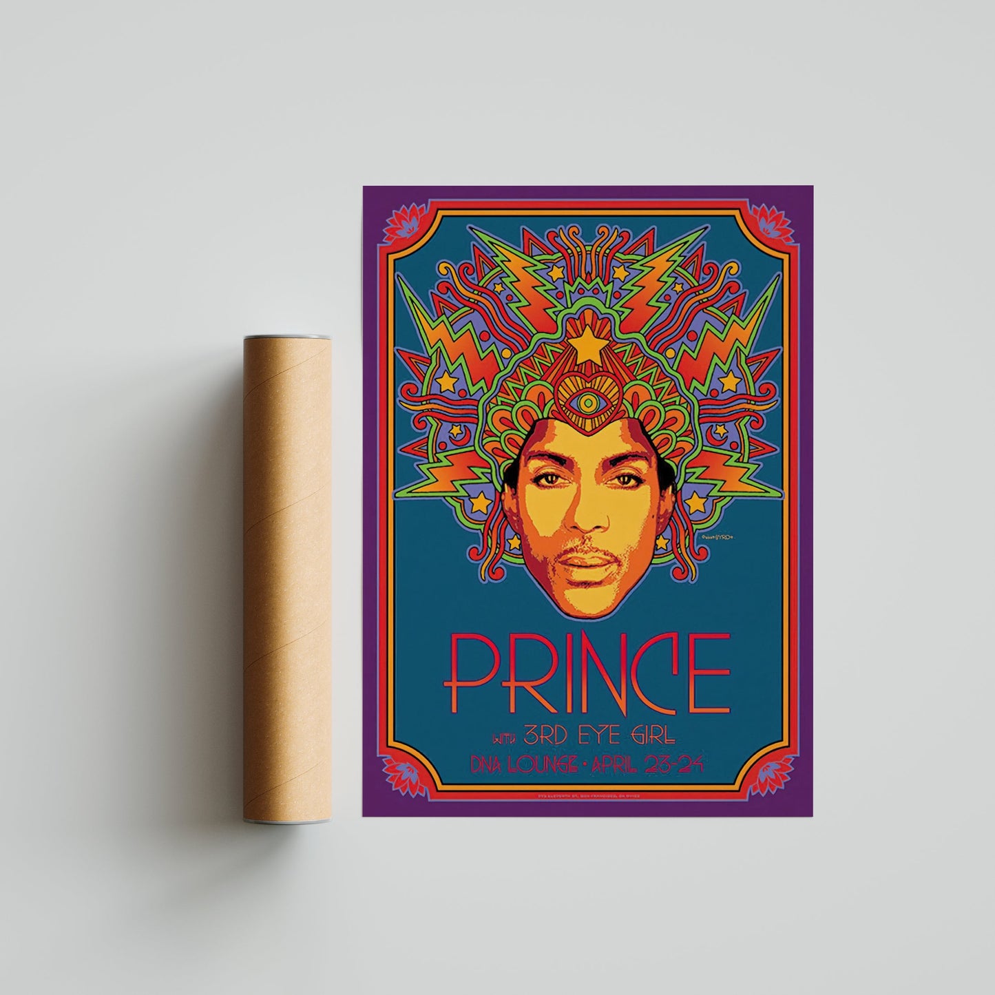 Prince – Psychedelic Art Design