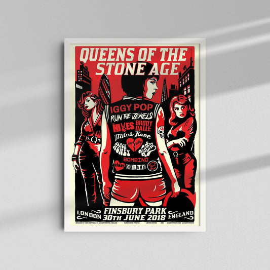 Queens of the Stone Age – London Show with Iggy Pop